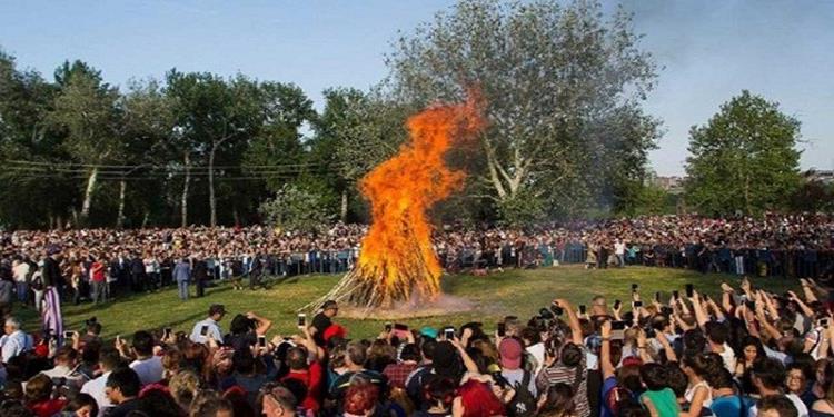 Diyarbakır'da Geniş güvenlik önlemleri altında Nevruz kutlamaları başladı.